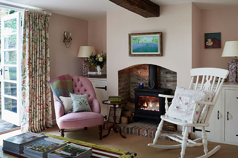 Living room, Bank Cottage, Witshire